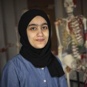 First-year bachelor of medicine and bachelor of surgery student Zaynab Khan, from Blackburn, has been awarded the prestigious Livesey Scholarship from the University of Central Lancashire