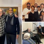 Mohammed Azam and Ken Holt were reunited after over 30 years apart