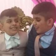 Keighley boys Ibraheem Asghar and Asad Shazad Hussain, who tragically died within hours of each other