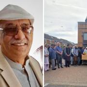 Hundreds attended the funeral prayers of Rabnawaz Raja, 75, in Blackburn