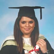 Fawziyah Javed on her graduation day (Family handout/Police Scotland/PA)