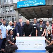 Lord Swraj Paul makes £500,000 donation to maternity building at Northwick Park Hospital