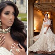 Sanam Harrinanan  shared images of her wearing stunning traditional outfits and jewels. 