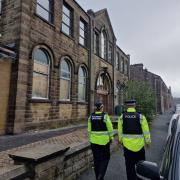 Police have stepped up reassurance patrols in the area following the incident over the weekend.
