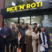 Rice 'n' Roti takes up two floors on a new building on Whalley Range