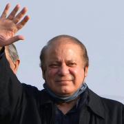 Pakistan’s former Prime Minister Nawaz Sharif has said that he will see a coalition government after trailing behind independet candidates supported by Imran Khan (AP Photo/K.M. Chaudary, File)