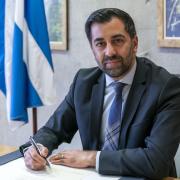 Humza Yousaf has now formally resigned as Scotland’s first minister. (Jane Barlow/PA)