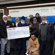 Mosques raise a staggering £61,500 to help cancer patients at Royal Preston Hospital