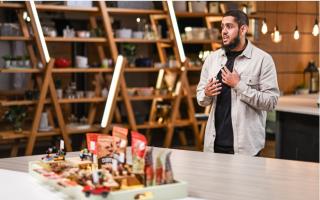 Viewers watched as Yasir of Blackburn appeared on the hit Channel 4 show Aldi’s Next Big Thing’ pitching - Cluster Club