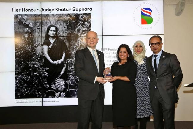 Judge Khatun Sapnara named BBPI Person of the Year