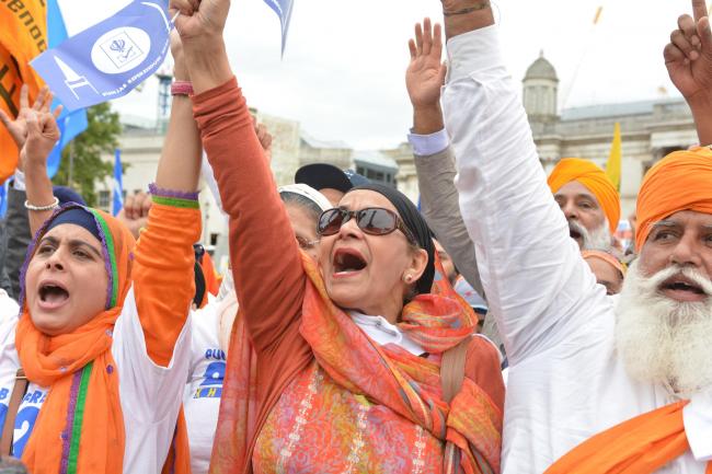 Thousands of Sikhs attend rally supporting self-determination